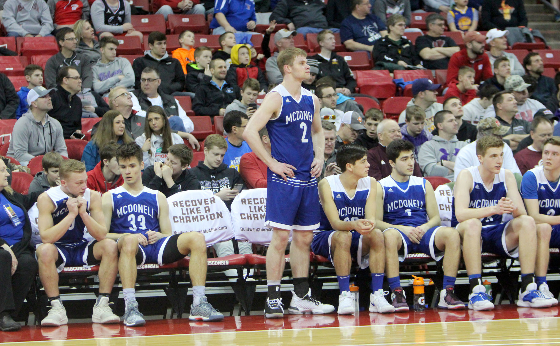 McDonell boys basketball vs Sheboygan Area Lutheran 3-15-19